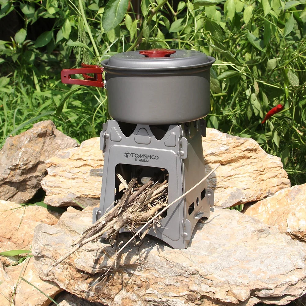 Titanium Wood Burning Backpacking Stove S7794