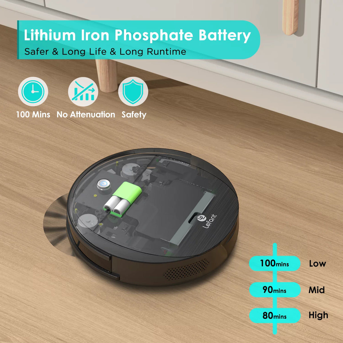 Robot Vacuum and Mop Combo H6222