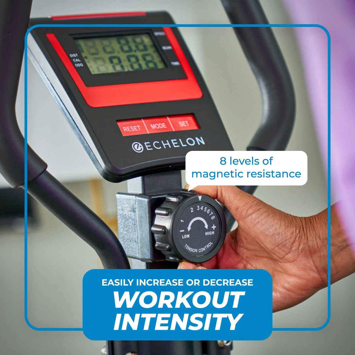 Elliptical Trainer with 8 Levels of Magnetic Resistance R3365