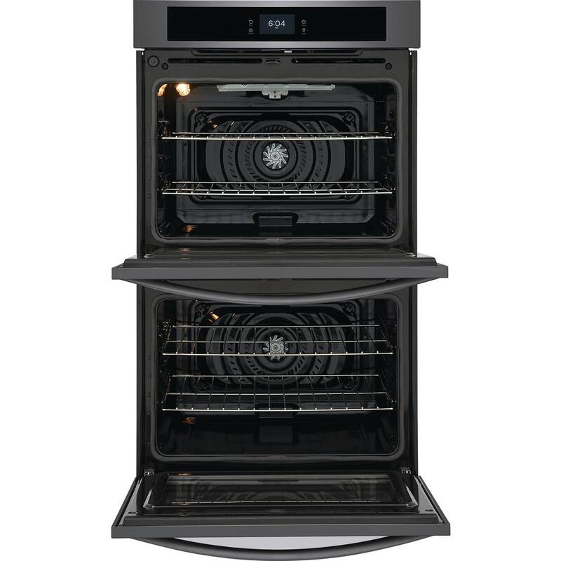 Double Electric Built-In Wall Oven with Convection in Black Stainless Steel M116977