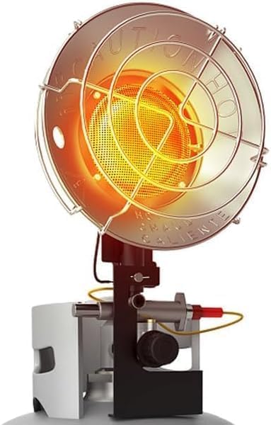 Propane Heater 15,000BTU Portable Outdoor with 3 Adjustable Modes Safety Shut-off Valve N635