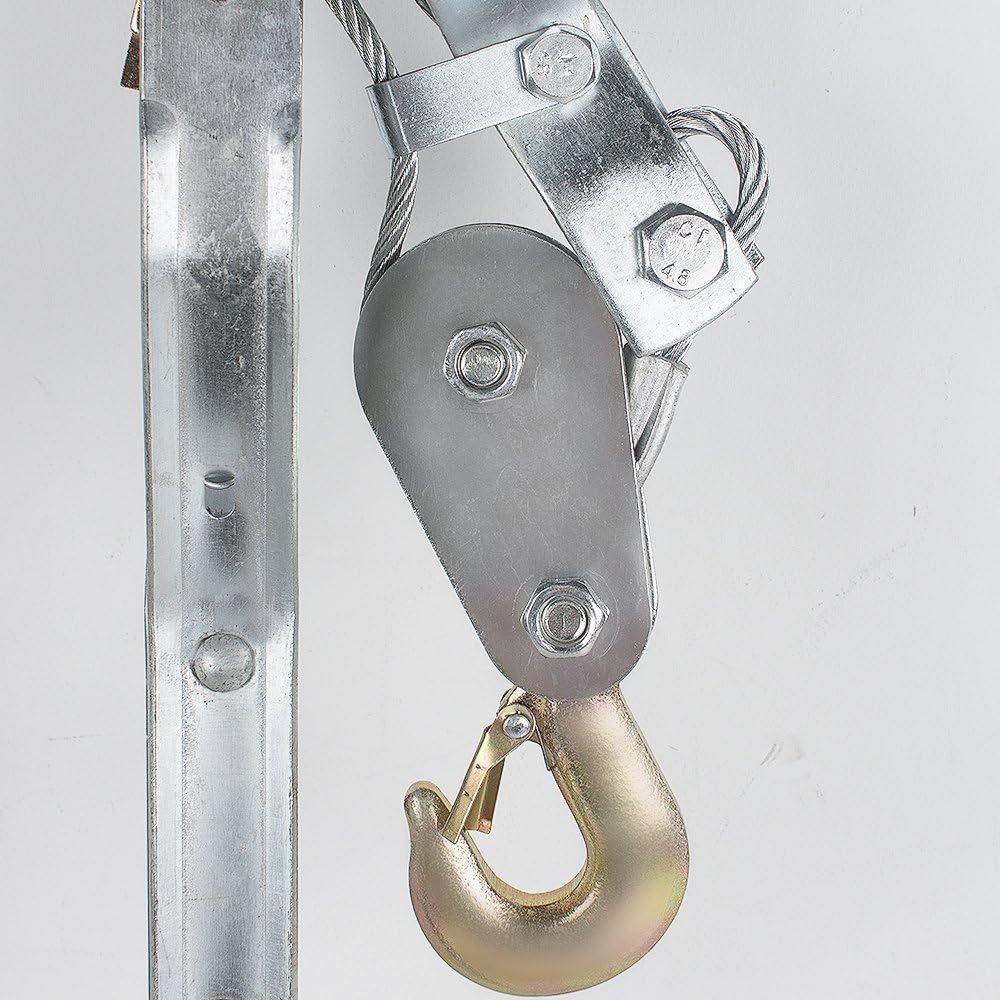4 Ton Dual Gear Power Puller with Cable Rope T258766