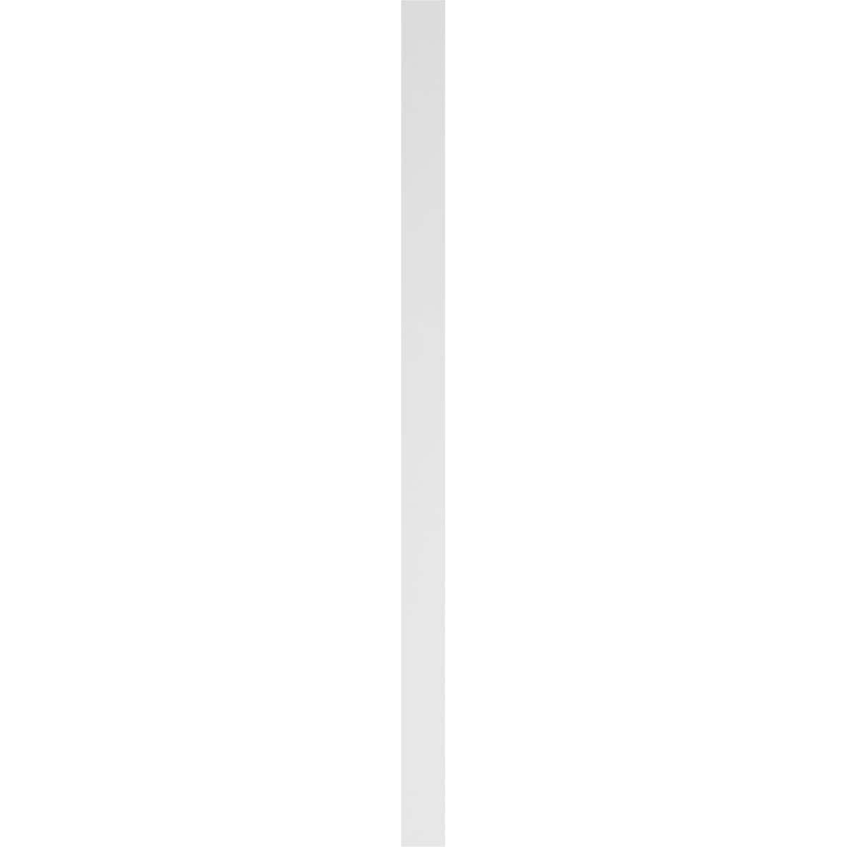 PVC Raised Panel Pilaster with Decorative Capital & Base (Pair) C3990