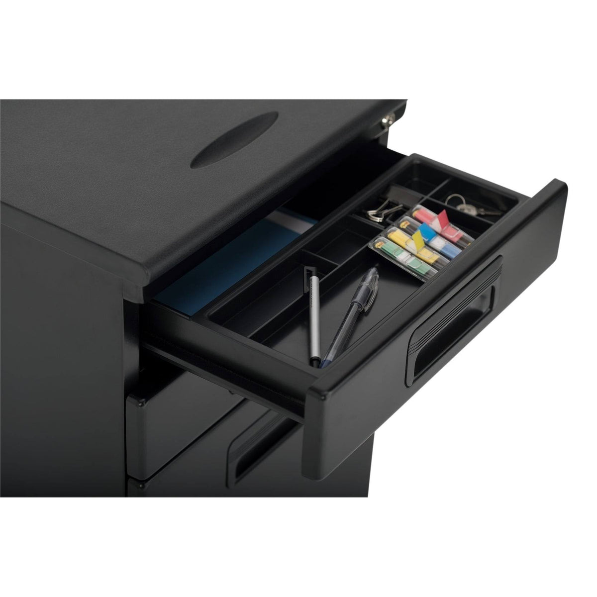3 Drawer Metal Rolling File Cabinet with Locking Drawers T36080