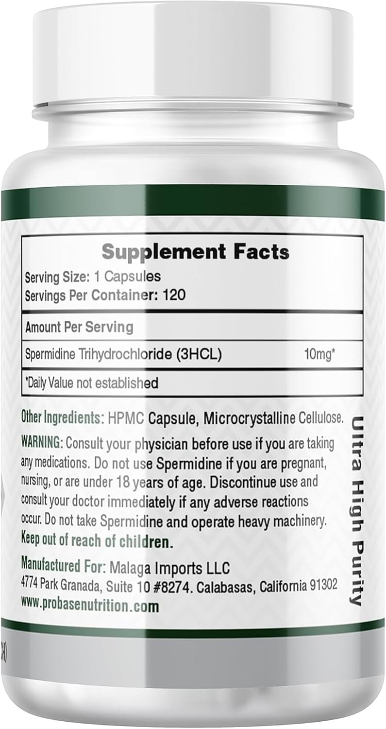 120 Capsules Spermidine K192151