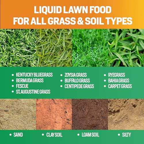 64oz Liquid Lawn Fertilizer, Covers 8,000 sq. ft. T17206