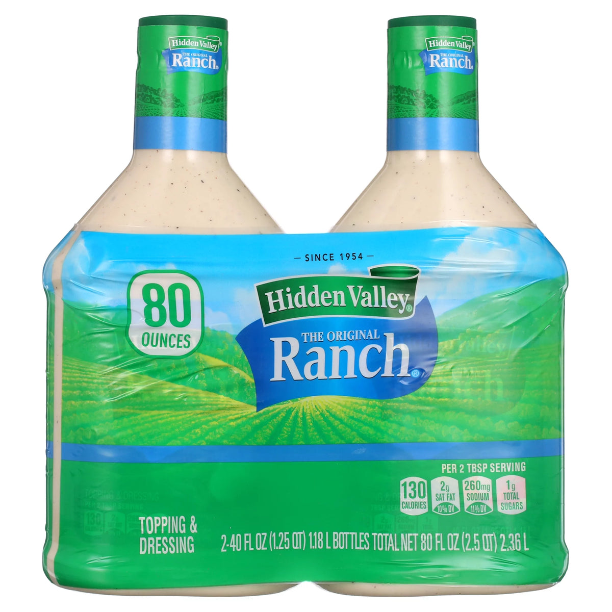 40 fl oz 2 Count Ranch Dressing Q896