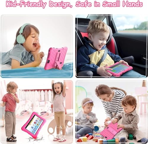 10 inch Android Tablet with 32GB Storage – Pink O98012