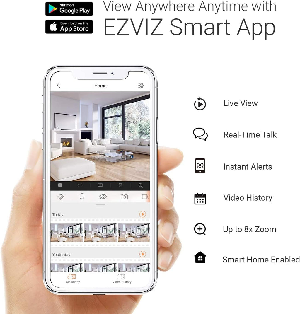 1080P Wi-Fi Video Doorbell Camera with AI-Human Detection Y392350