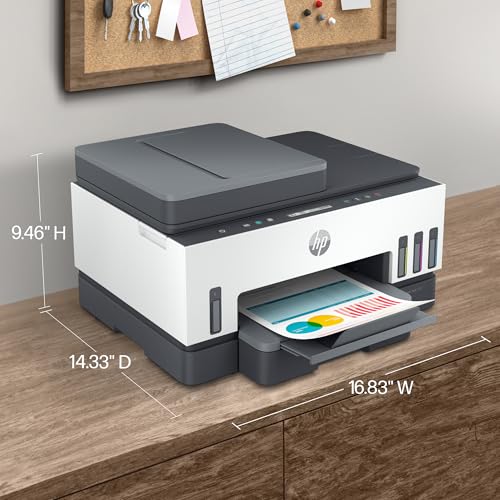 Gray Wireless All-in-One Ink Printer L880805