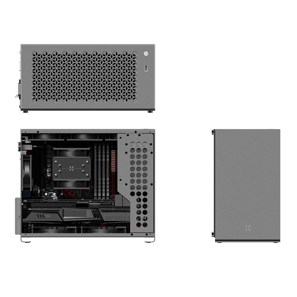 Aluminum PC Case with Tempered Glass K8028