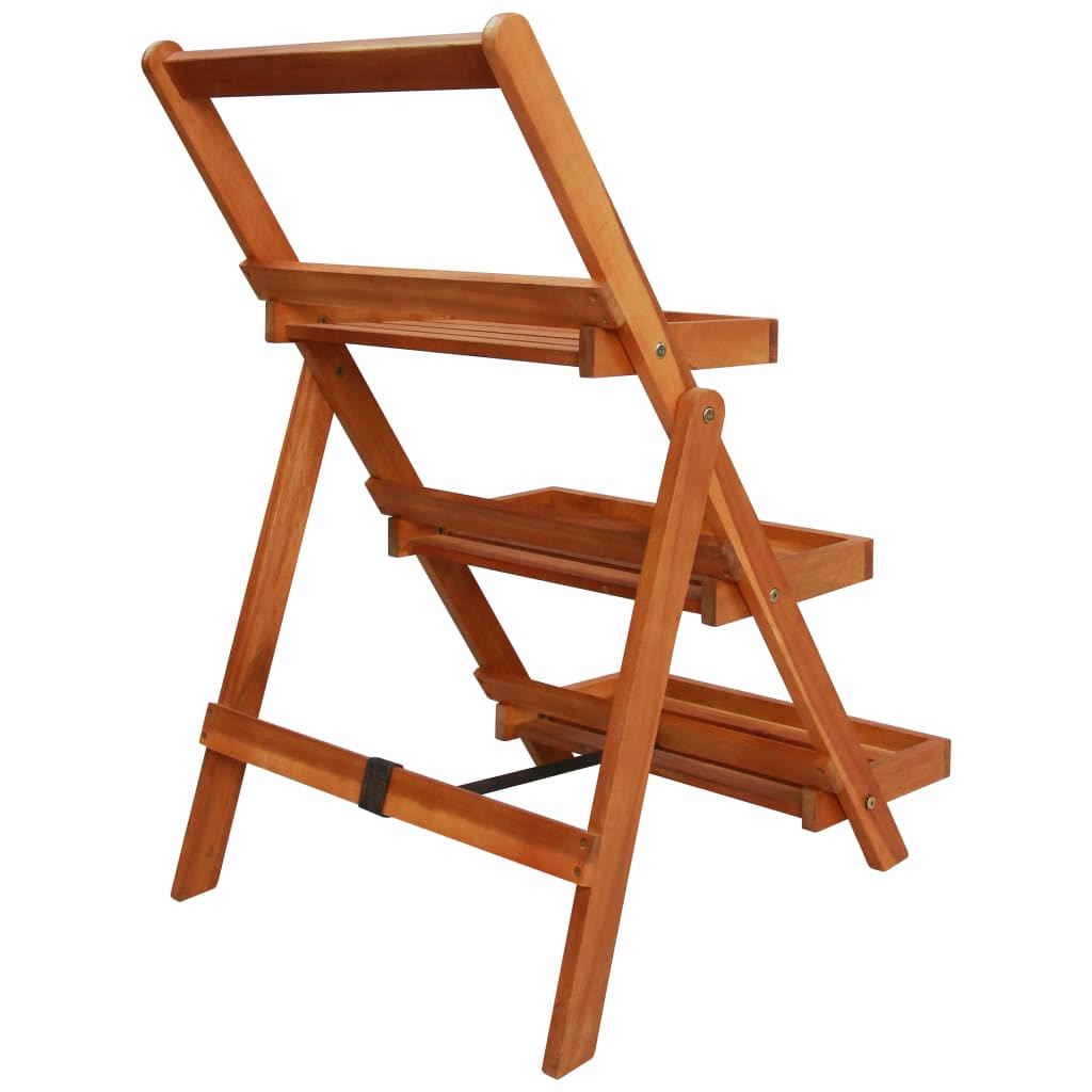 3-Tier Solid Acacia Wood Plant Stand S1479