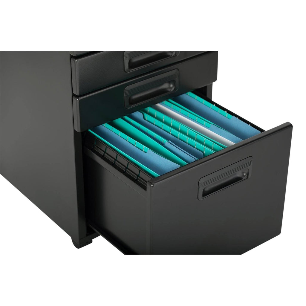 3 Drawer Metal Rolling File Cabinet with Locking Drawers T36080