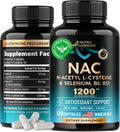 N Acetyl Cysteine 600 mg per Capsule, 1200 mg per Serving, 90 Capsules P68290