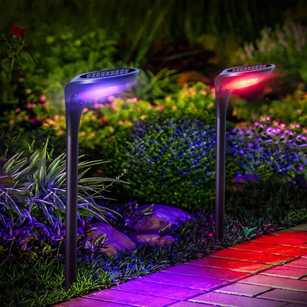 4 Pack Waterproof Solar Pathway Lights J687