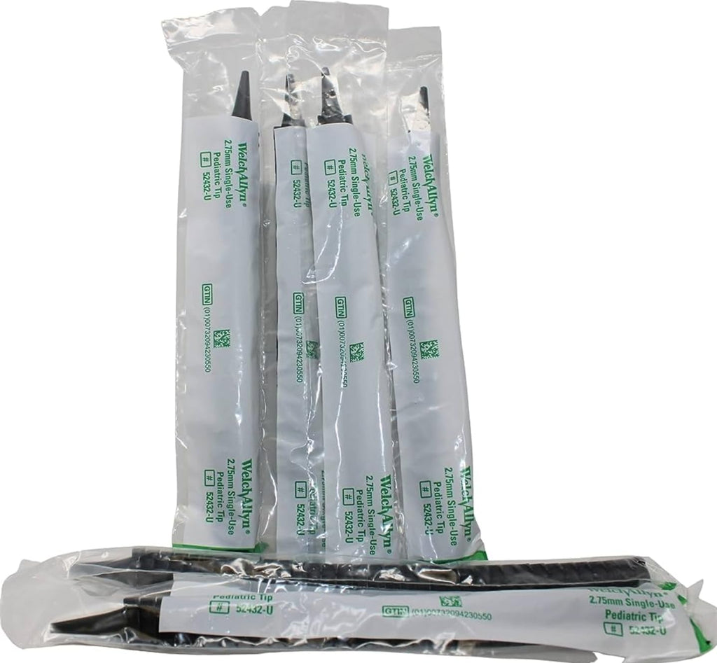 2.75mm Otoscope Speculums 34/Sleeve T659526