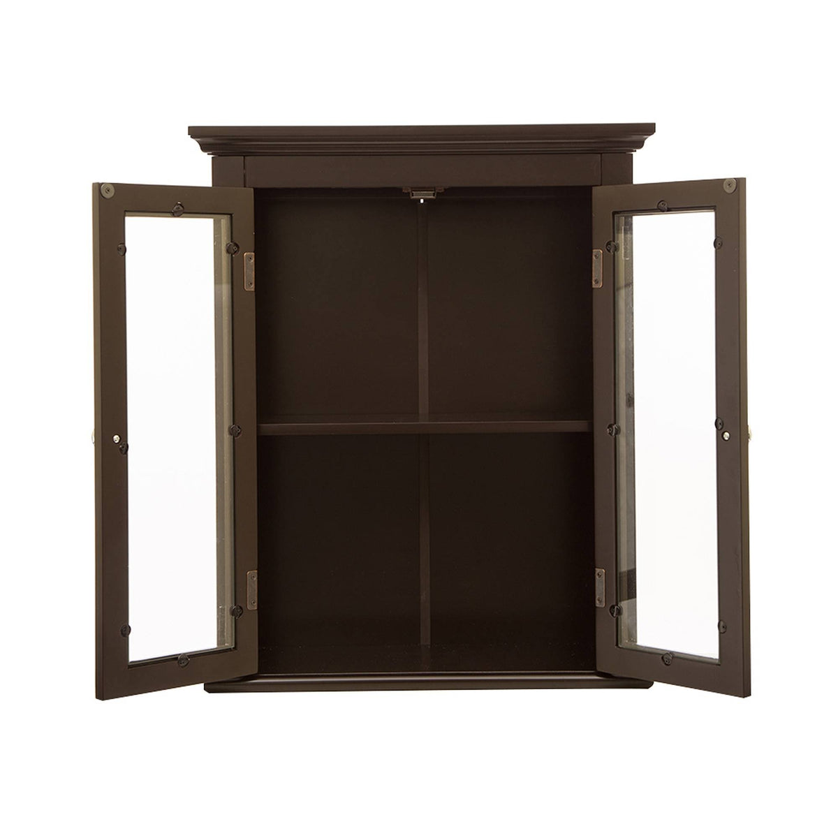 Wooden Wall Storage Cabinet with Double Doors N578
