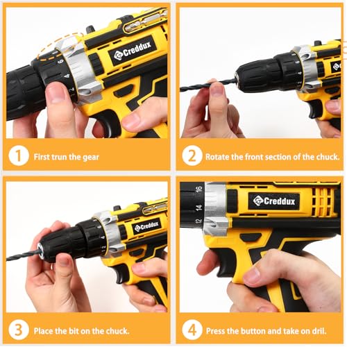 Yellow Cordless Drill Set B48977