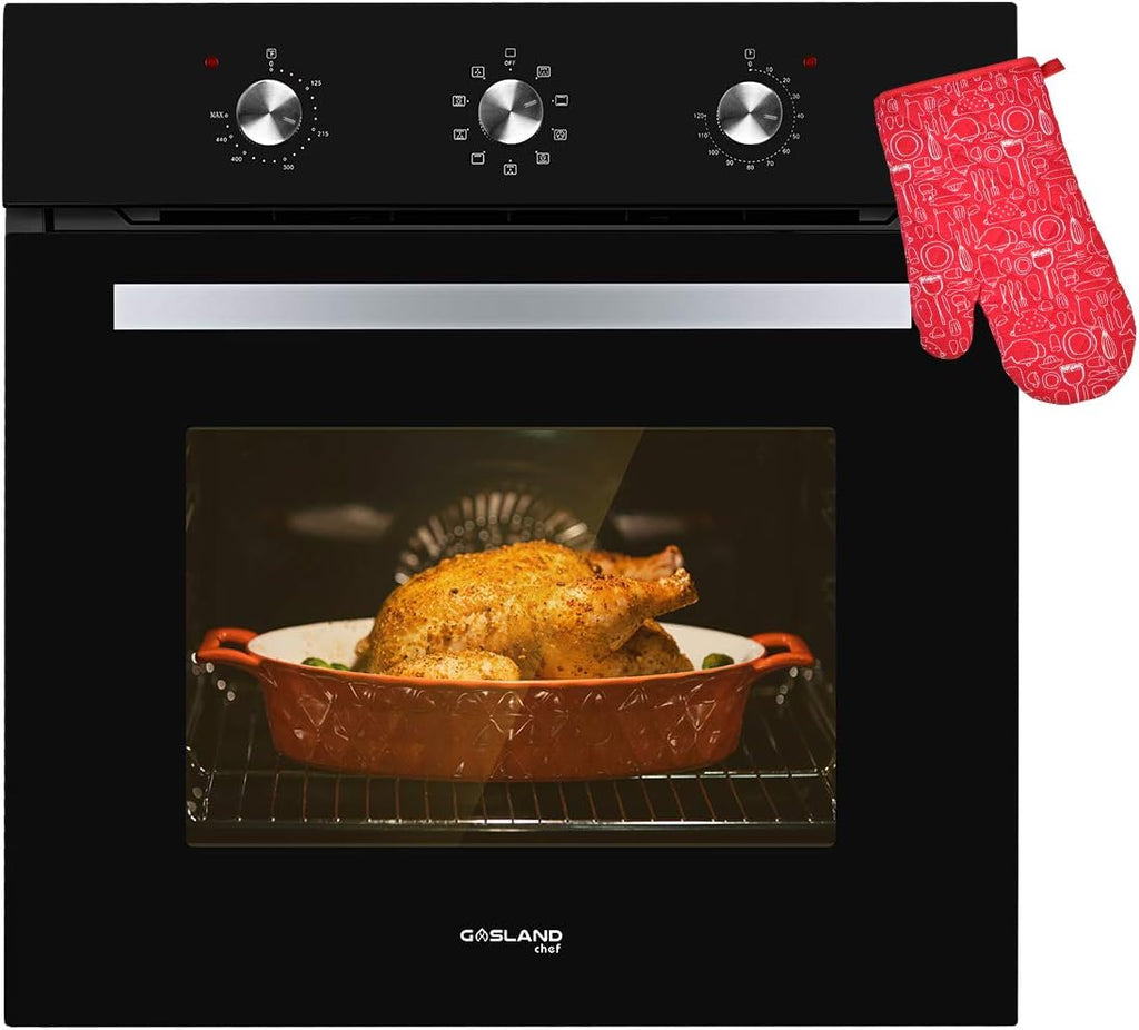 24 Built-in Electric Convection Wall Oven with Rotisserie H34390
