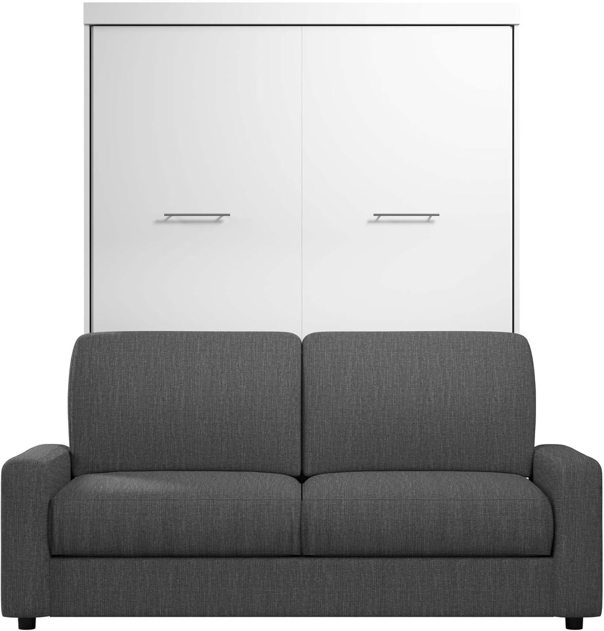 White Queen Murphy Sofa Wall Bed Z57110