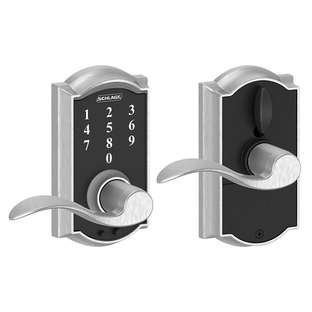 Satin Chrome Touch Lock V237