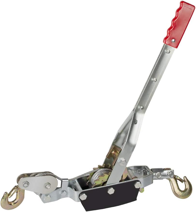 4 Ton Dual Gear Power Puller with Cable Rope T258766