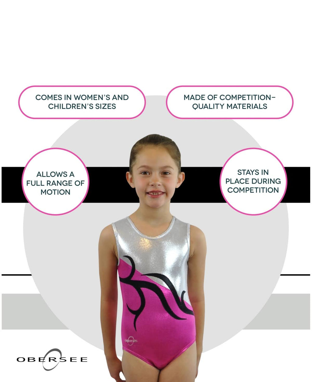 Pink Gymnastics Leotard H82294