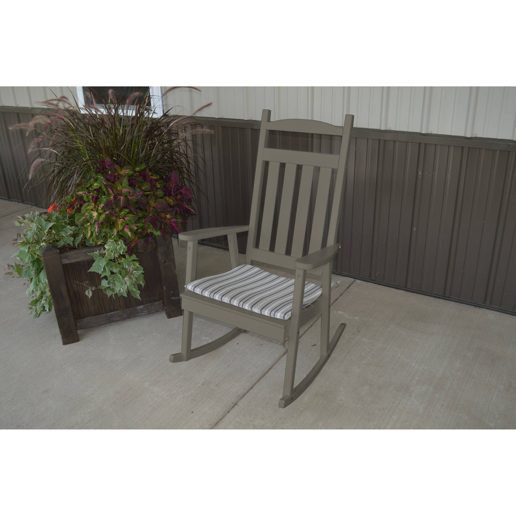 Caribbean Blue Porch Rocker R7202