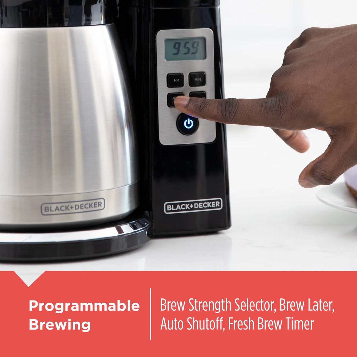 12-Cup Thermal Programmable Coffeemaker Q225