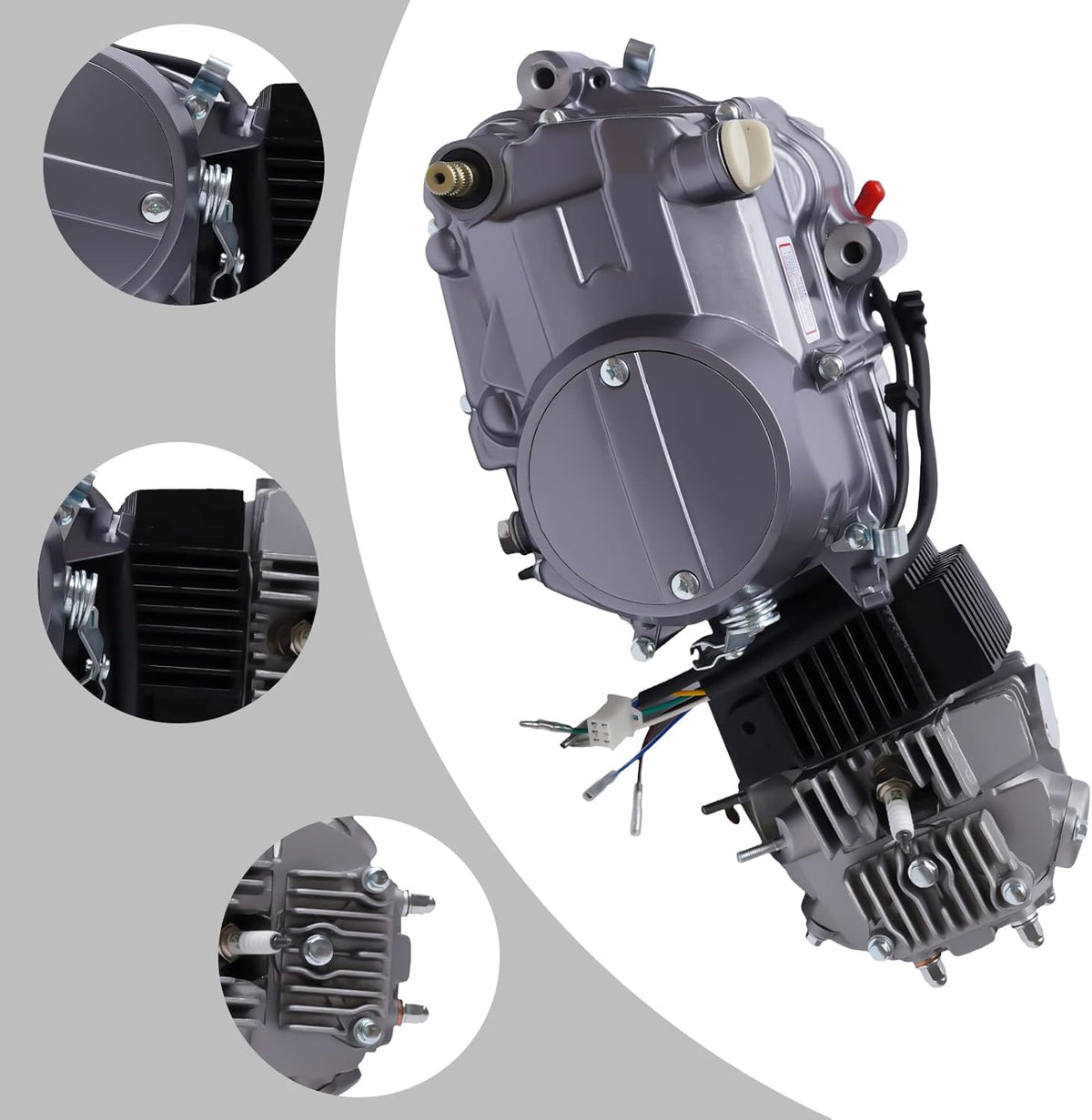 140cc 4 Stroke Single Cylinder Engine Motor Replacement Kit F54236
