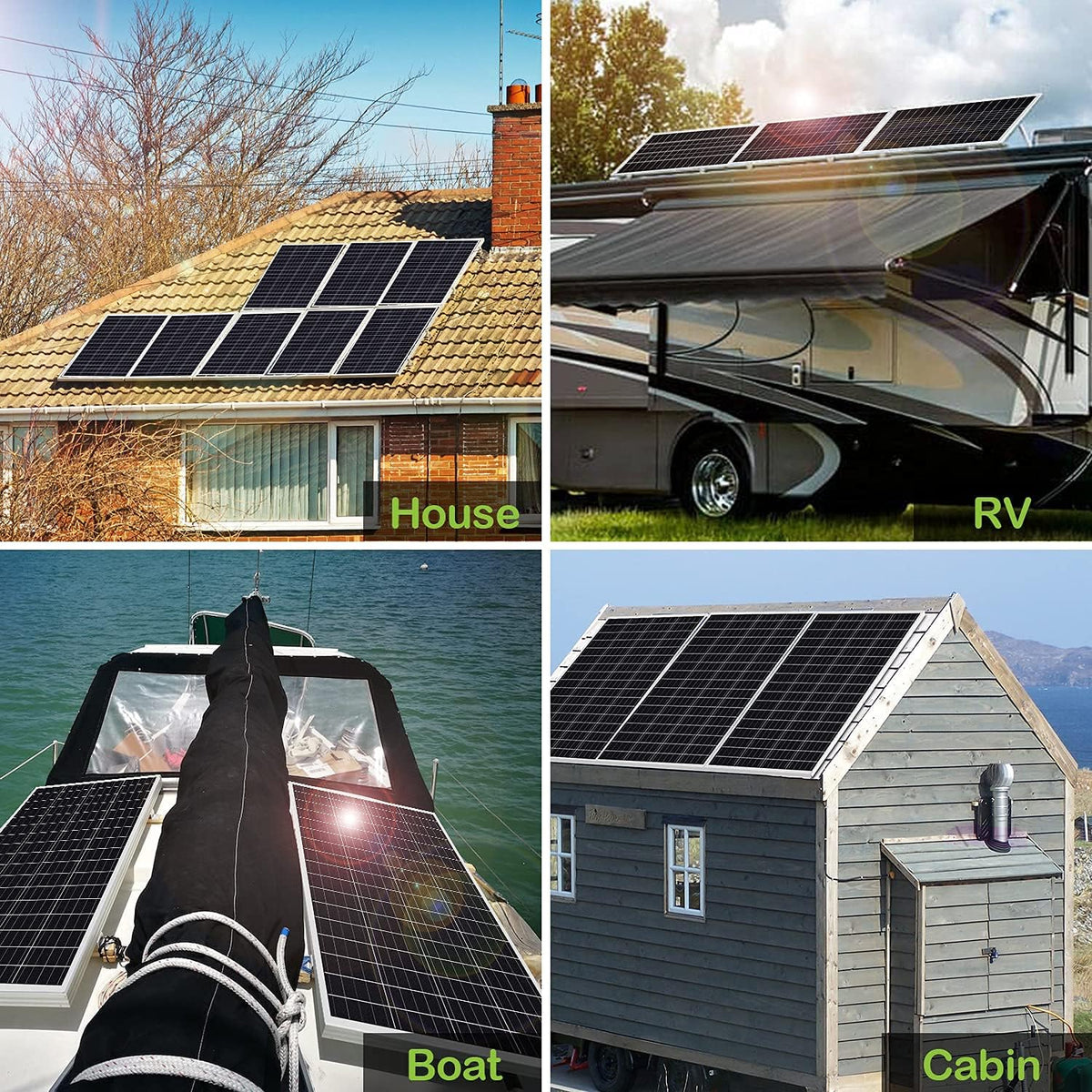 100 Watt 12 Volt Monocrystalline Solar Panel B1528