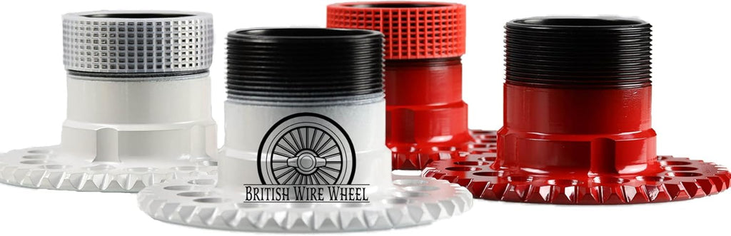 5 Lug Knock Off Wire Wheel Adapters, Set of 4 S9803