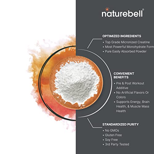 2 Pack Creatine Monohydrate Powder 500 Grams, 5000mg Per Serving, Pure Unflavored Creatine Powder Z18792