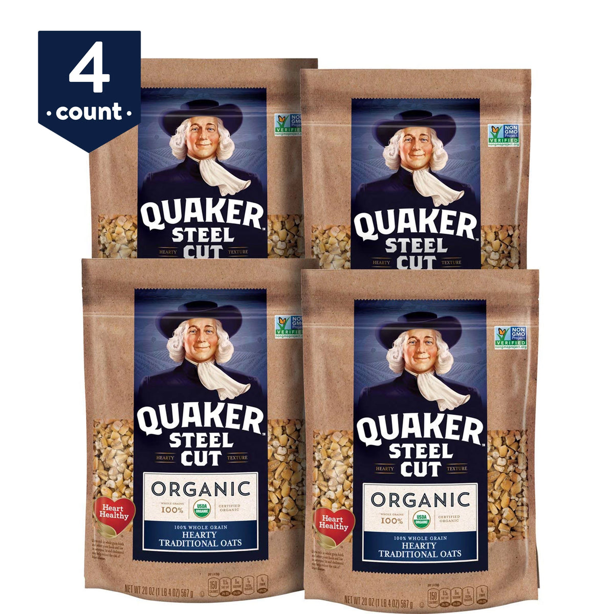 20 oz Steel Cut Oats 4 Pack X827