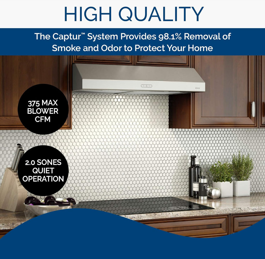Stainless Steel Range Hood with Light I436