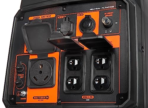 4800-Watt Dual Fuel Portable Inverter Generator R5441