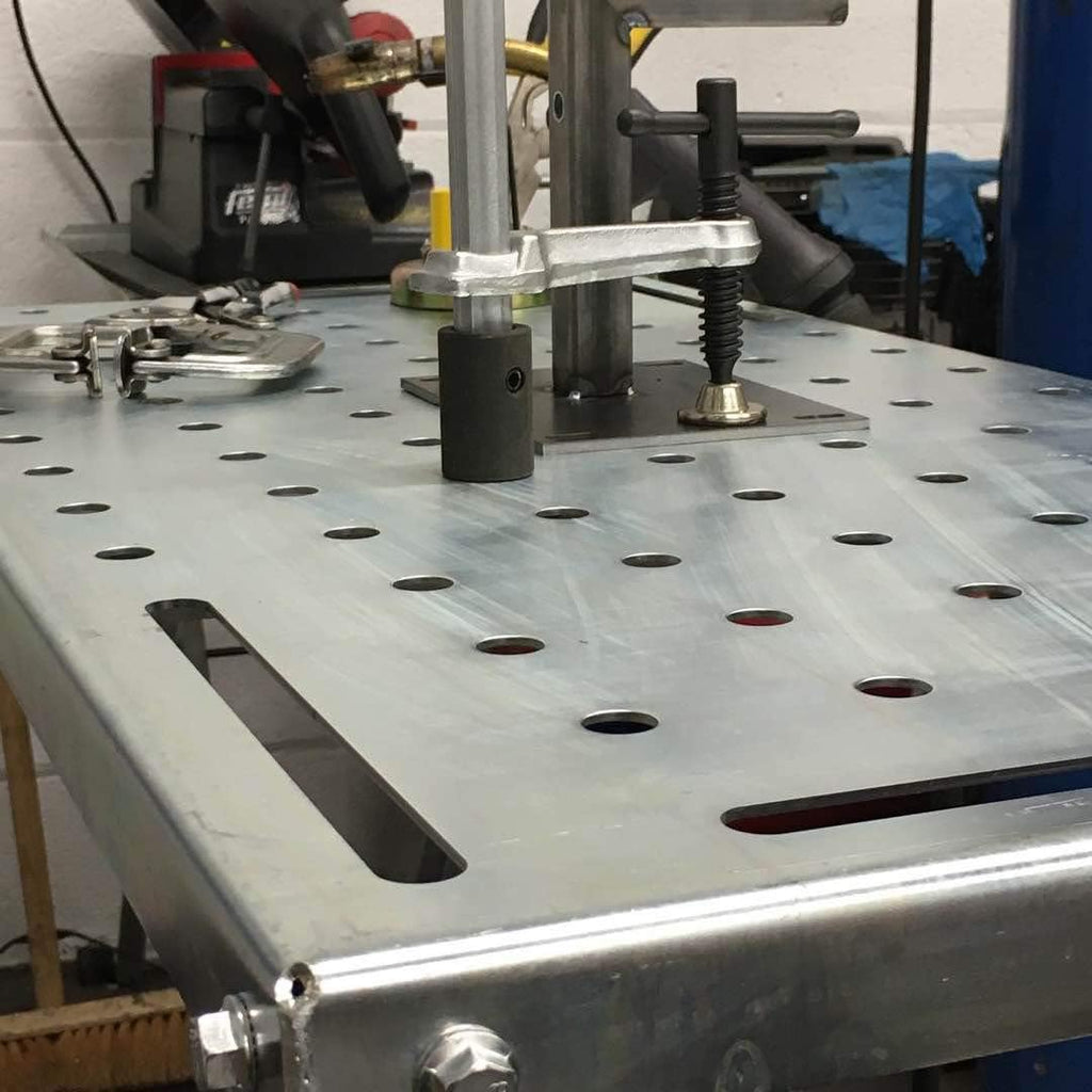 Portable Welding Table with 5/8 /16mm Holes T296996