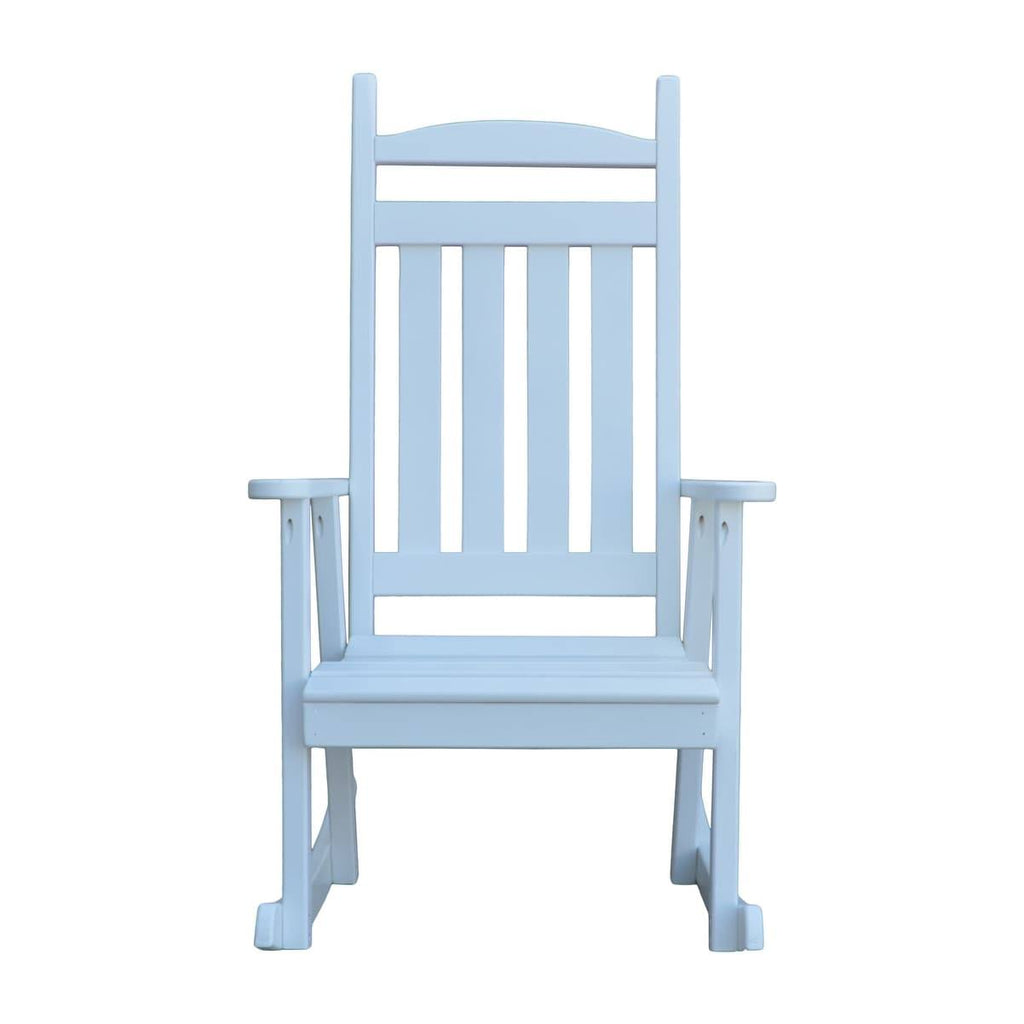 Caribbean Blue Porch Rocker R7202