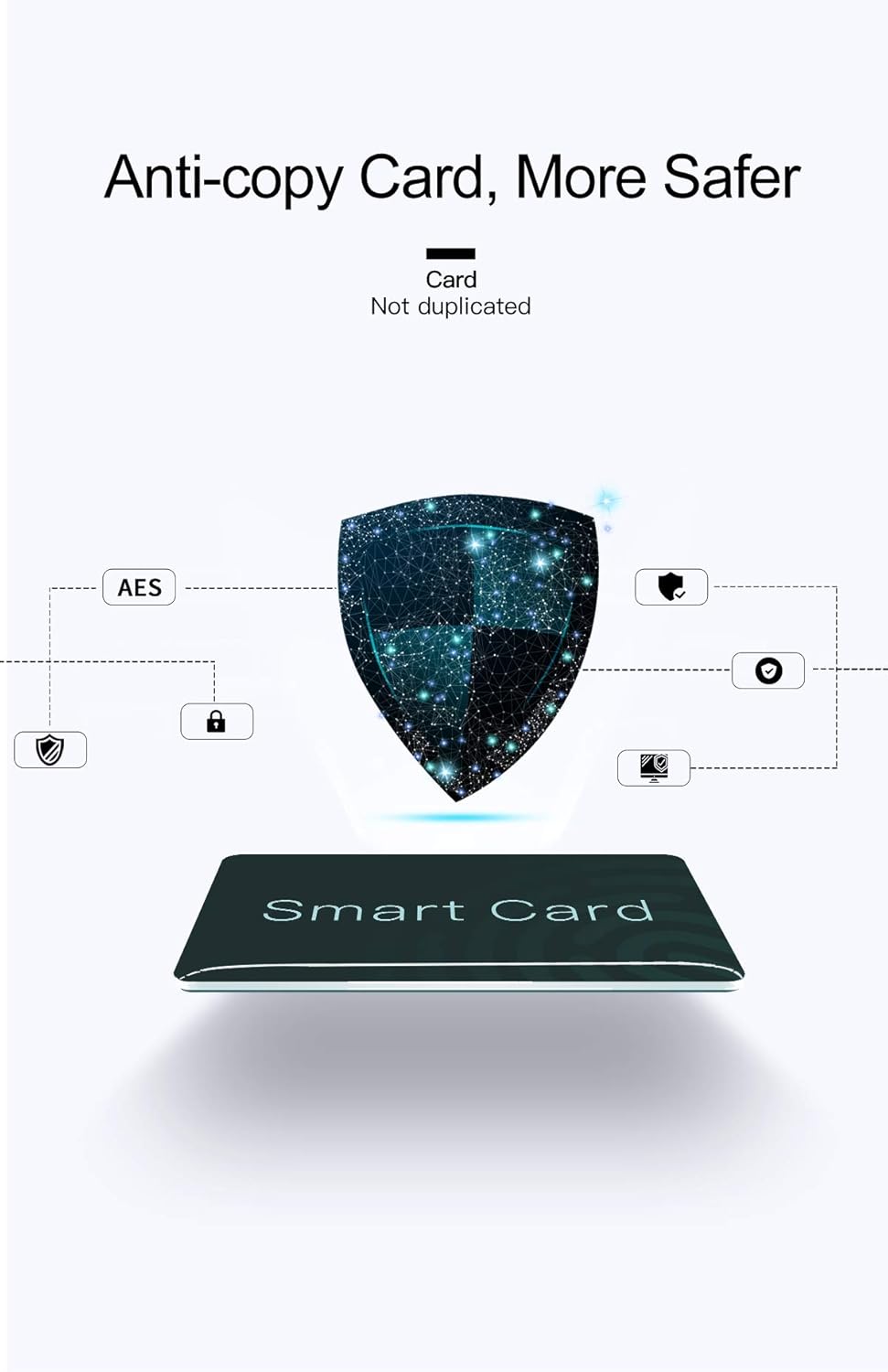 Drawer Lock with Encrypted RFID Cards V48666