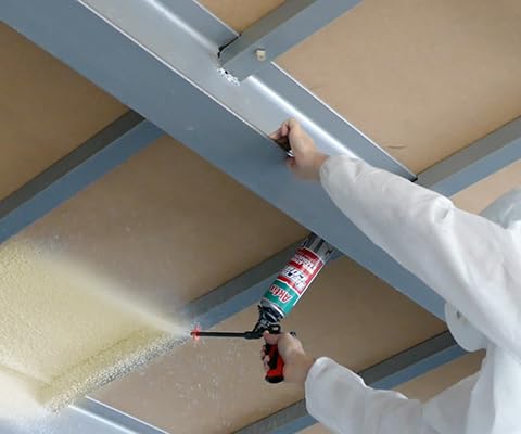 20 Board Feet Closed Cell Polyurethane Spray Foam Insulation Kit M34993