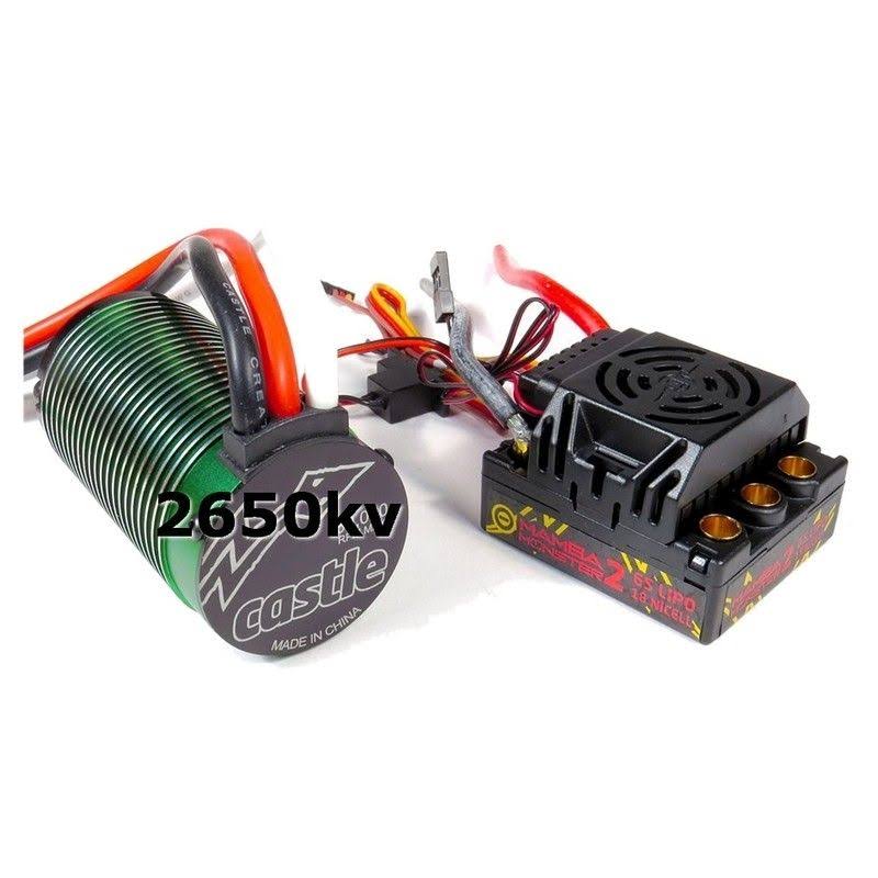 1/8 Waterproof Sensored ESC D688