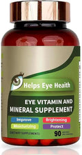Lutein Eye Vitamin & Mineral Supplement with Zeaxanthin, 90 Capsules V416781