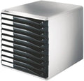 Black 10 Drawer A4 Cabinet V265276