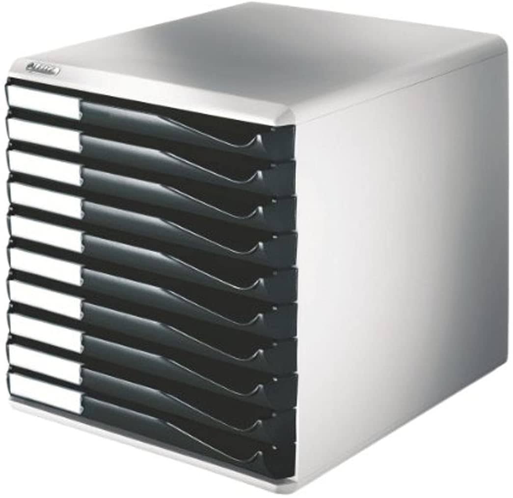 Black 10 Drawer A4 Cabinet V265276