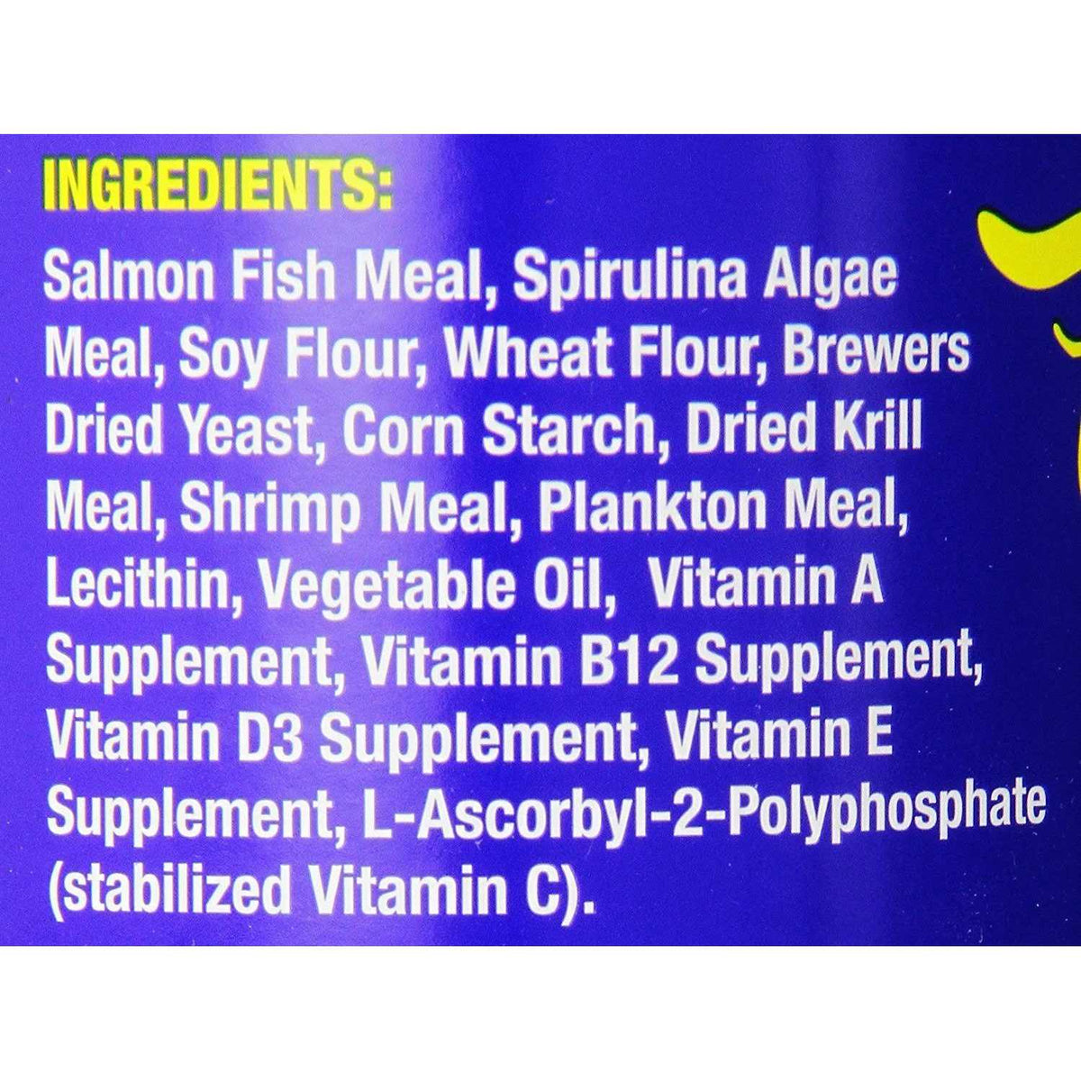 Spirulina 20 Fish Food Flakes D9968