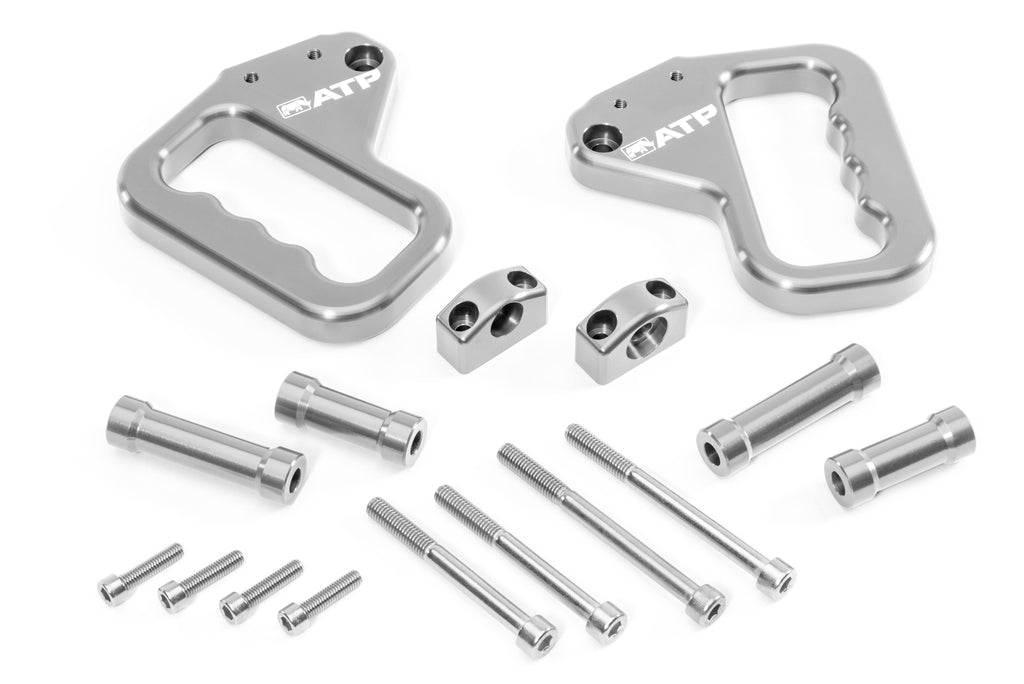 Billet Front Grab Handles (Red) G721009