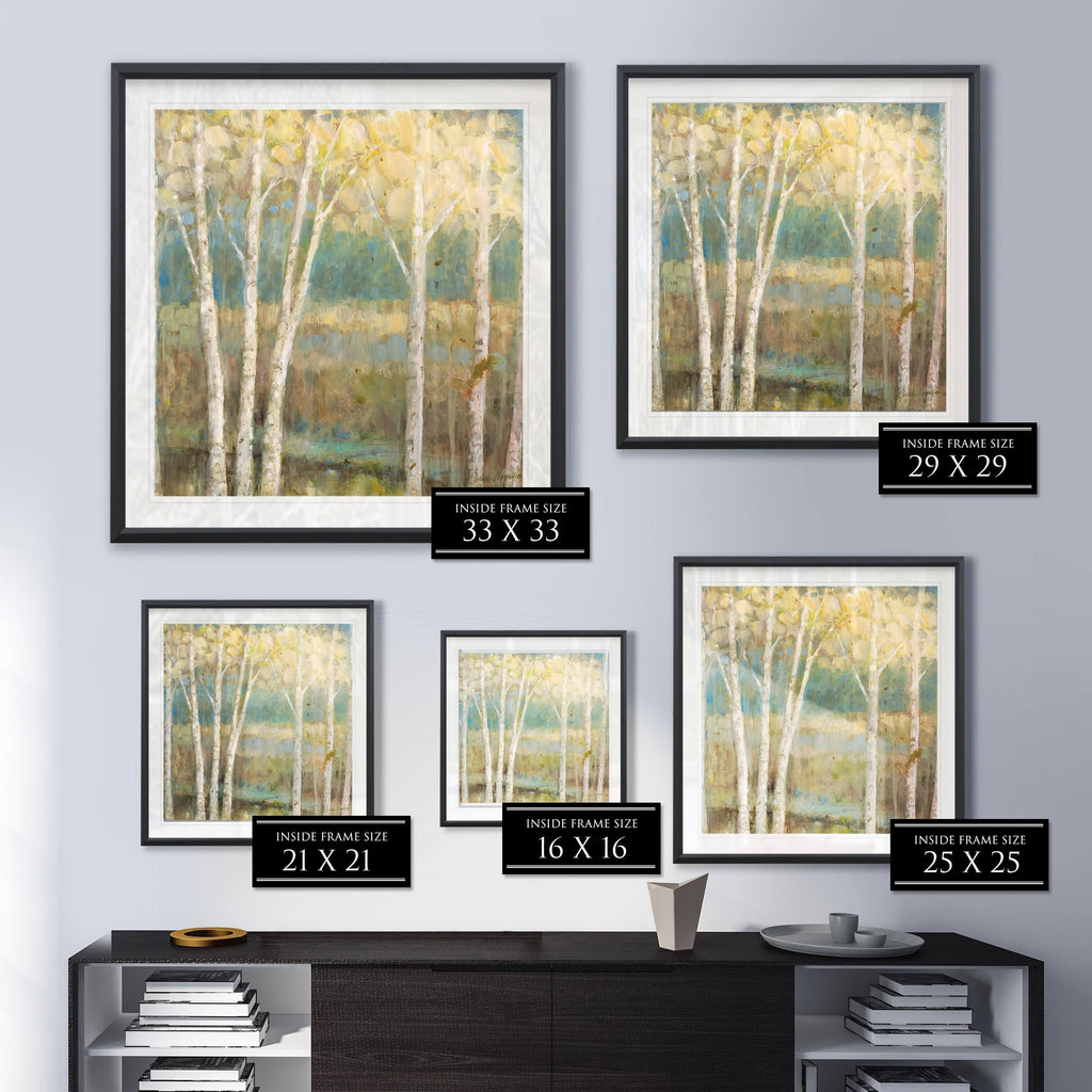 Framed Giclee Print 32x32 T8907