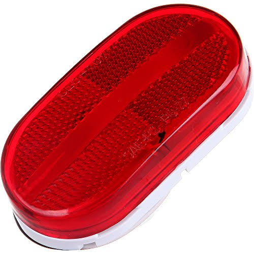 Red LED Oblong Side Marker Light 12V Pack of 8 U965253