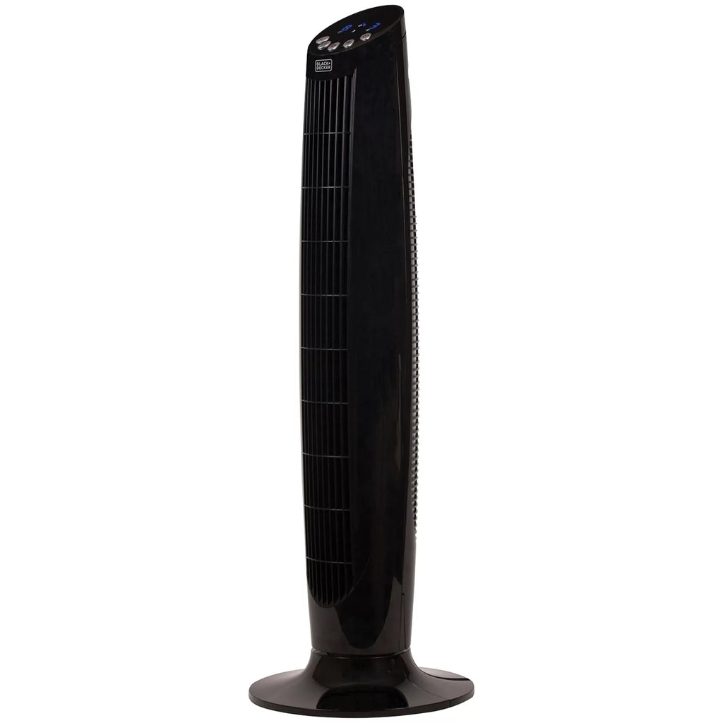 Oscillating Tower Fan with LED Display & Remote I562847
