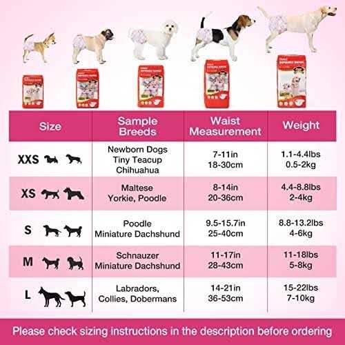 Disposable Dog Diapers Female Super Absorbent N320406